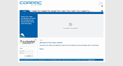 Desktop Screenshot of corpac.de